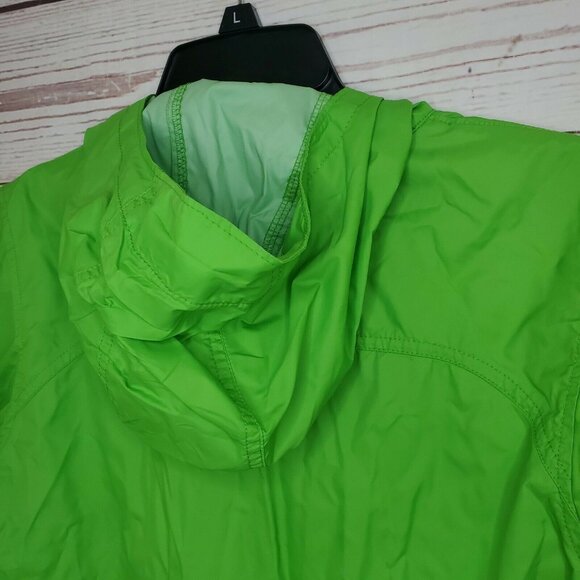 Columbia Sportswear Company Lime Green Kids Large (14/16) Windbreaker - Picture 5 of 11